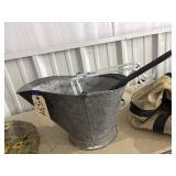 Ash Bucket w/Metal Brackets