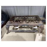 Vintage Cast Iron 2-Burner Stove Top