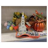 Pile of Assorted Fall & Easter Dï¿½cor