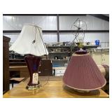 2 Table Lamps w/Shades