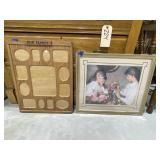 Framed Print 19'x23' & Pic Frame