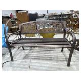 Metal Park Bench 50'L