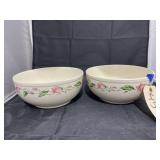 2 Pc - Universal Cambridge Serving Bowls