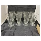 8 Pc - Glass Sundae Cups