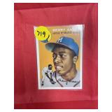 INSERT CARD TOPPS HOF HENRY AARON