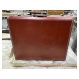 Vintage Samsonite Leather Suitcase