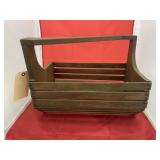 Wooden Magazine Rack