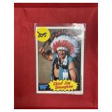 SCARCE CARD 1985 TOPPS CHIEF JAY STRONGBOW