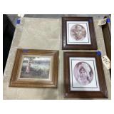3 Pcs - Framed Prints