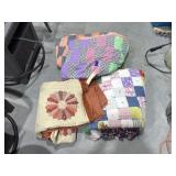 3 Pcs - handmade Quilts