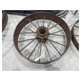 Metal Wagon Wheel 29"Dia