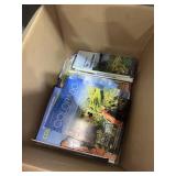 Box of Assorted Maps & Travel Pamphlets