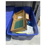 Large Tote w/Placements - Mason Jar - Blanket