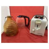 Mini Glass Fly Catcher - Coffee Pot - Toaster