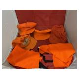 5 Pcs - Assorted Orange Hunting Clothing