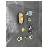 3 Pcs - Mini Hand Cuffs - Lock - Car - Rock