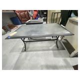 Patio Table w/Glass Top 41'L x 24'W x 19'H