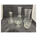 Box of Vases & Candle Holders
