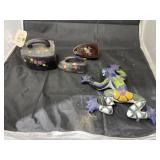 4 Pcs - Ceramic Frog (broken leg) & More