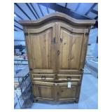 Wooden Entertainment Center