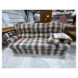 Cloth Covered Sofa 81"L