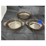 3 Pcs - Vision Casserole Dishes