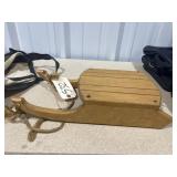 Wooden Decorative Sleigh