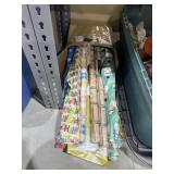 Pile of Assorted Gift Wrap
