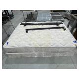 Bed Frame & Box Spring & Mattress 61'W