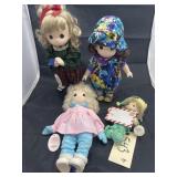 4 - Precious Moments Dolls