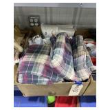 Box of Flannel Sheets - Mattress Cover & More