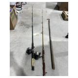 3 Pcs - Fishing Rods & Reels & Hook