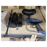 5 Pcs- Triton 2 Paint Ball Gun & Accs