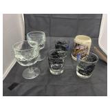 6 Pcs - Assorted Drinking Glasses & Mugs