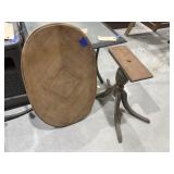 Wooden Side Table 17'L x 26'W x 18'H