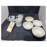 7 Pcs - Mugs & Bowls