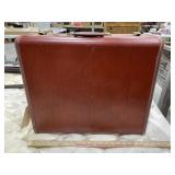 Vintage Samsonite Leather Suitcase