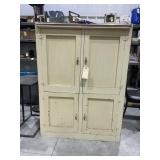 Vintage Wooden Cabinet 39'L x 24'W x 52'H