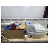 2 Pcs - Tupperware - Plastic Containers & Lids