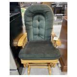 Wooden Glider w/Cushion