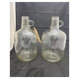2 - Glass Jugs