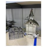 3 Pcs - Decorative Metal Bird Cage - Birdhouse