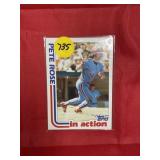 1982 TOPPS PETE ROSE CARD