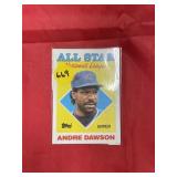 1988 TOPPS HOF ANDRE DAWSON CARD