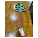 2 Pcs- Wooden Yard Christmas Decor