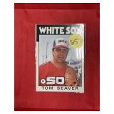 1986 TOPPS HOF TOM SEAVER CARD