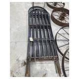 Pile of Wrought Iron Fence 81'H