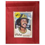 1978 TOPPS OSCAR GAMBLE CARD