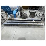 3 Pc - Metal Beams 72'L