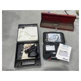 Tens Unit - Metal Tool Box - Soldering Gun